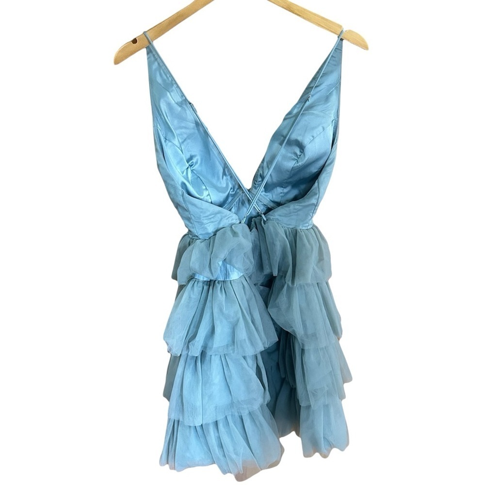Great condition Selfie Leslie Auguste Tiered Mini Dress - Picture 3 of 4